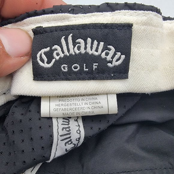 Callaway Golf FT-5 Tour i Adults Golf Hat Cap Black Ligthweight Comfort Casual - Picture 7 of 9